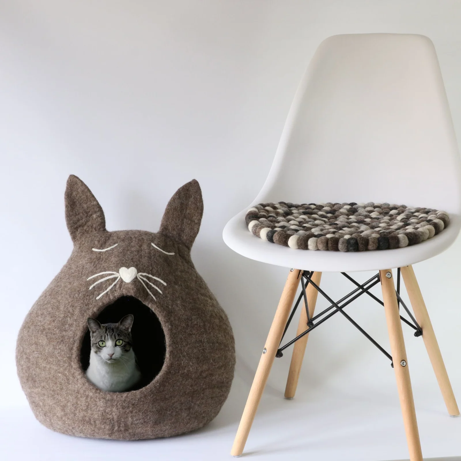Felt Cat House