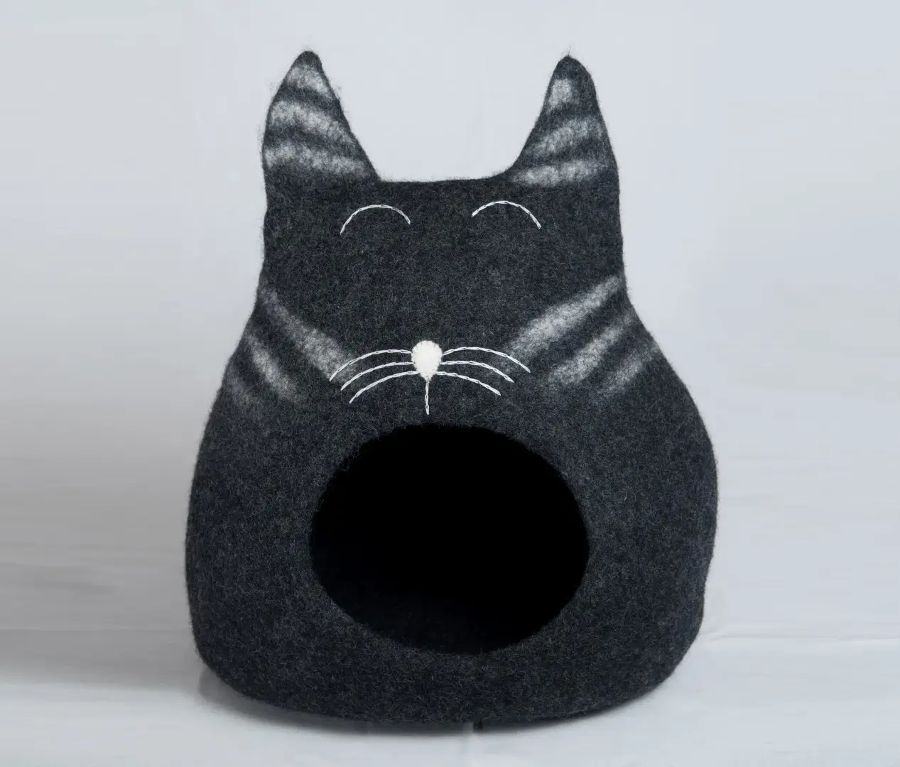 Handmade Felt Cat House