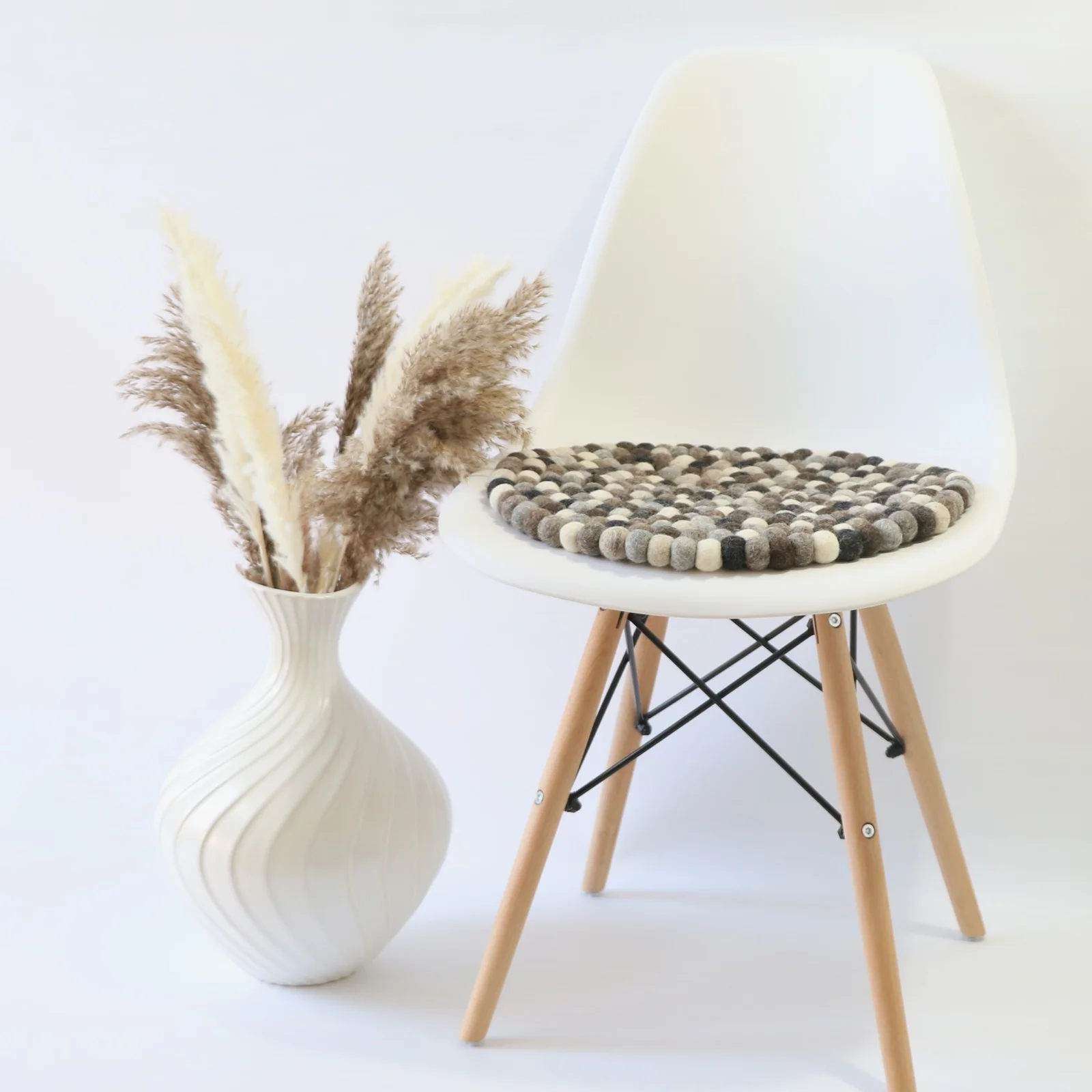 Natural Felt Chair Pads