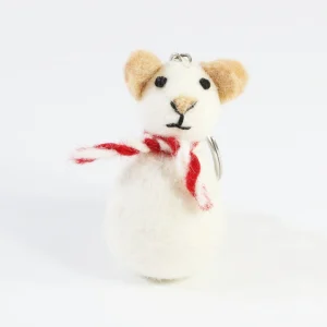 Felt Mouse Keyring